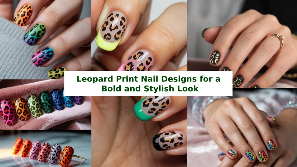 Leopard Print Nail Designs for a Bold and Stylish Look 11 Leopard Print Nail Designs for a Bold and Stylish Look