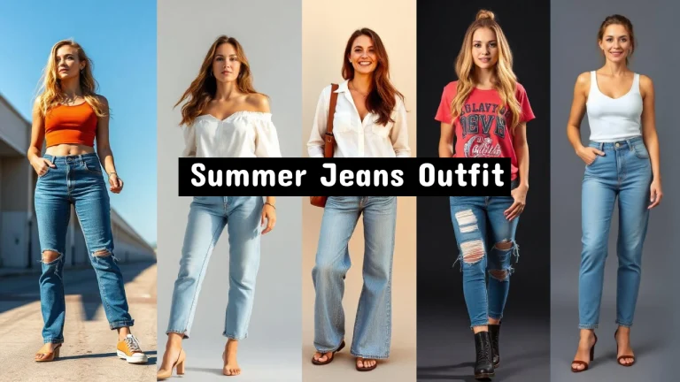 Stylish Summer Jeans Outfits: Perfect Combinations for a Trendy and Comfortable Look This Season 2 Summer Jeans Outfit
