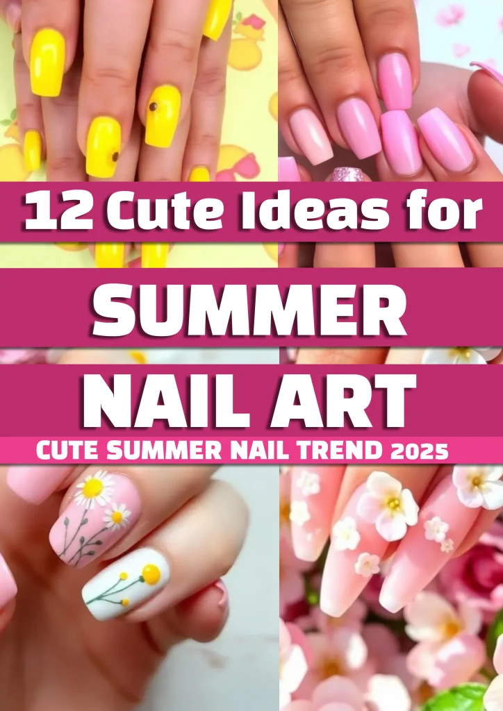 Adorable Summer Nail Designs