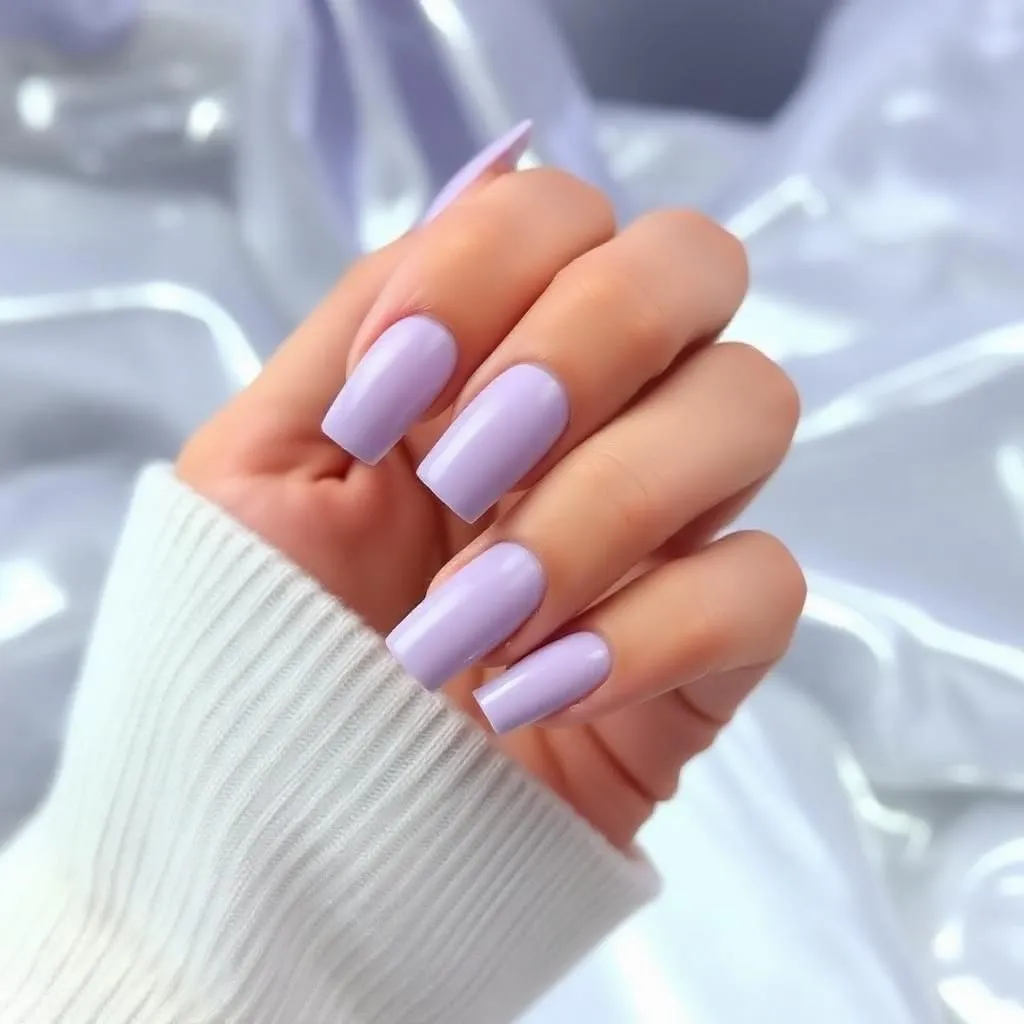 icy blue Summer Nail Colors You Need to Have