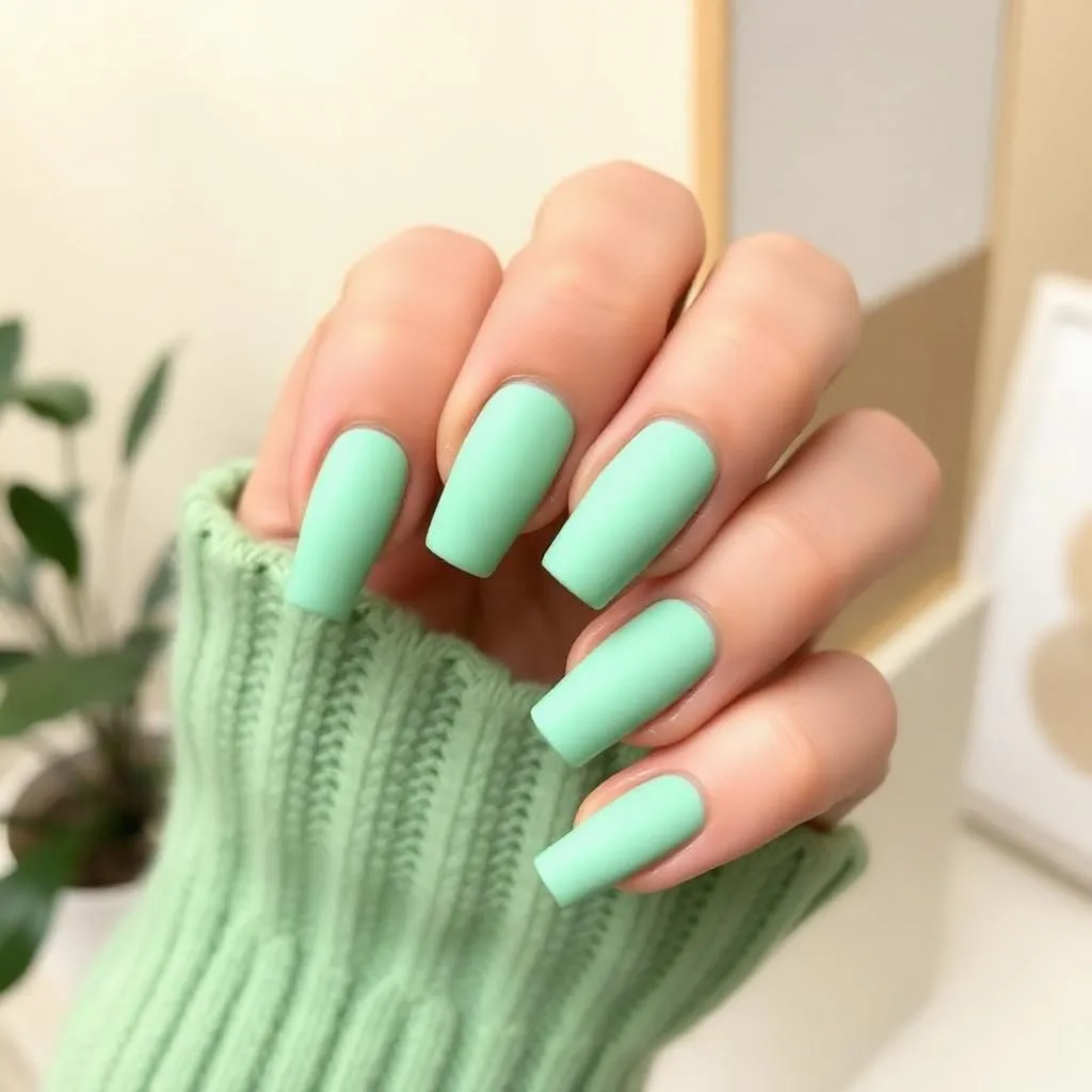 Pistachio Mint Summer Nail Colors You Need to Have