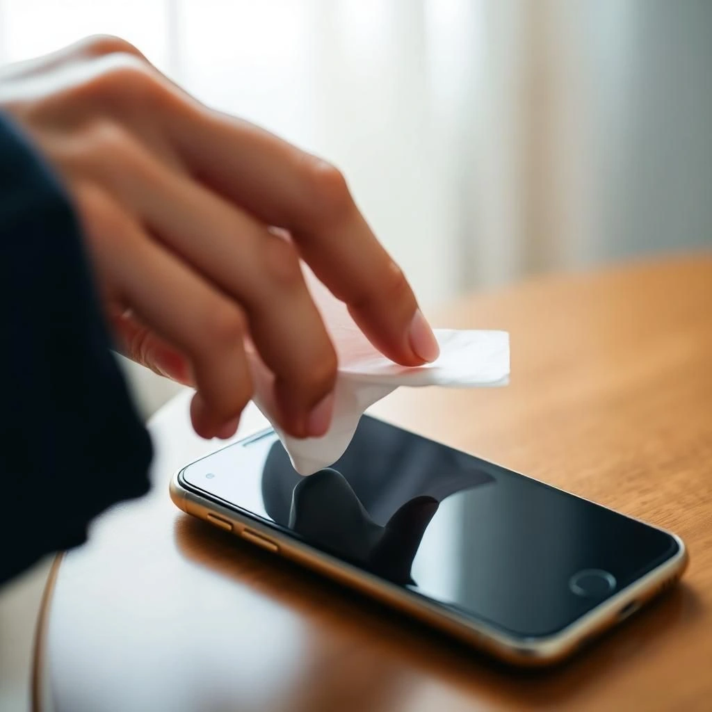 Wipe Off Your Phone Screen