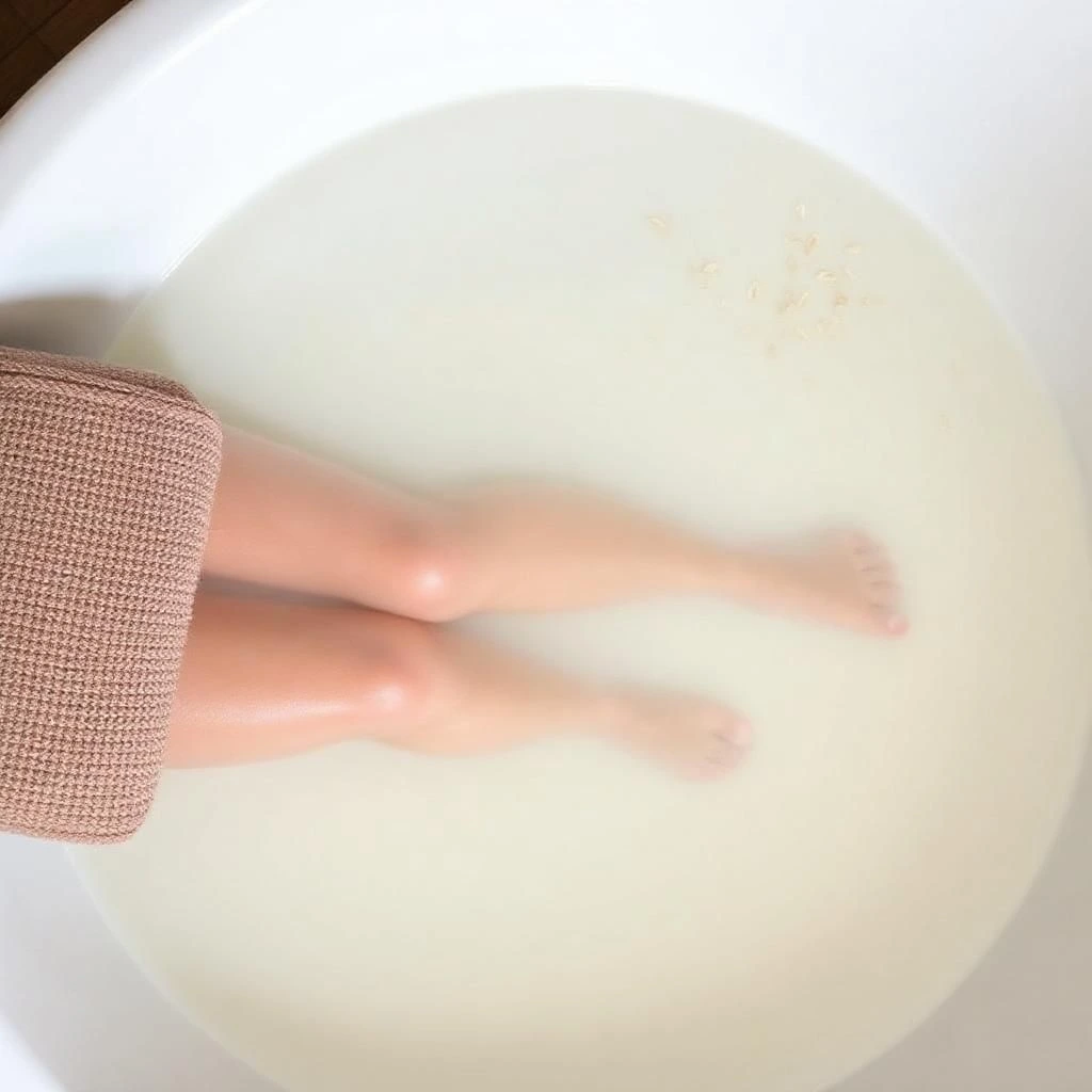 Oatmeal Bath for Irritated Skin