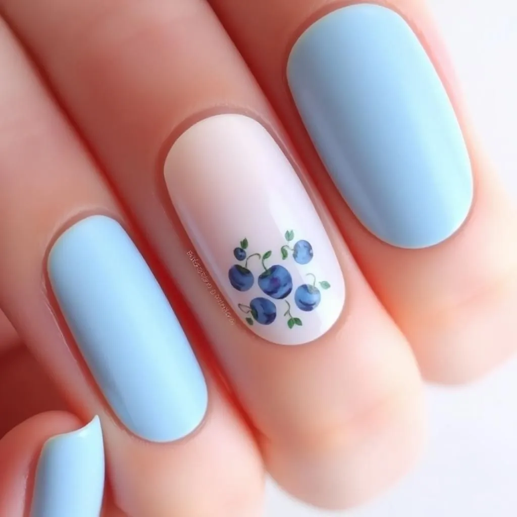 blueberry nails
