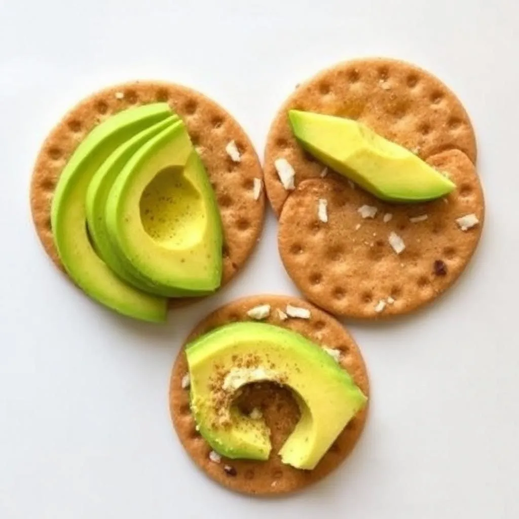 10 Delicious Anti-Inflammatory Snacks to Boost Your Health 7 Avocado on Whole Grain Crackers