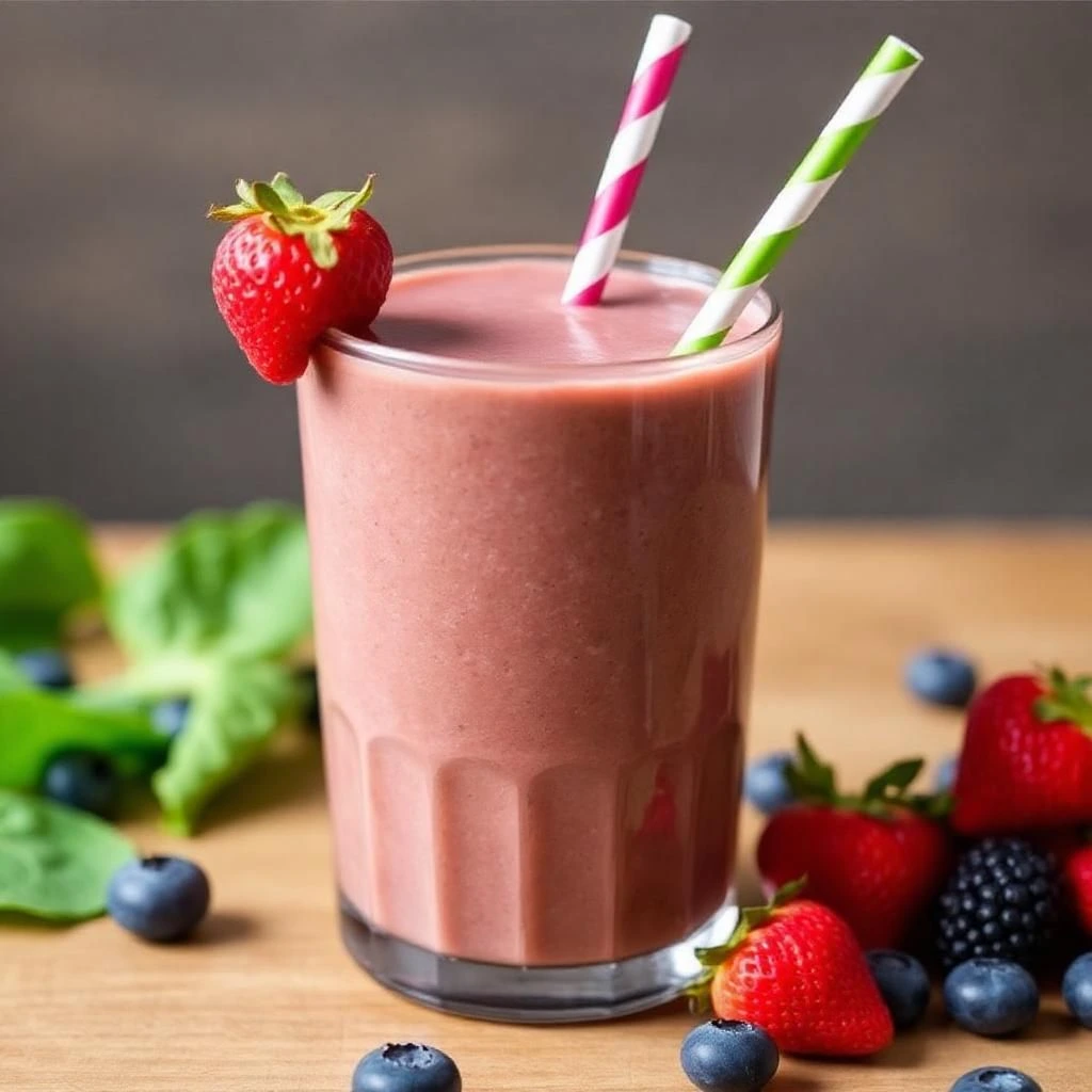 10 Anti-Inflammation Diet Recipes for Beginners 5 Spinach & Berry Smoothie