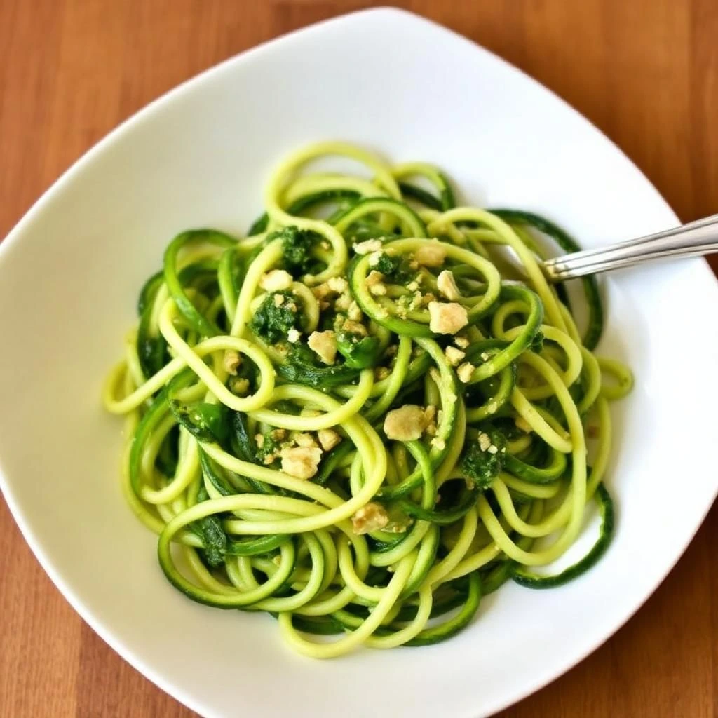 10 Anti-Inflammation Diet Recipes for Beginners 7 Zucchini Noodles with Pesto