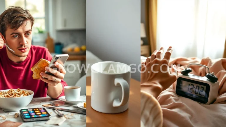 12 Toxic Morning Habits to Stop Now 11 toxic morning habits