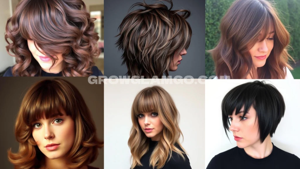 Must-See Shag Haircuts with Bangs for Your Next Salon Visit 3 Shag Haircuts with Bangs