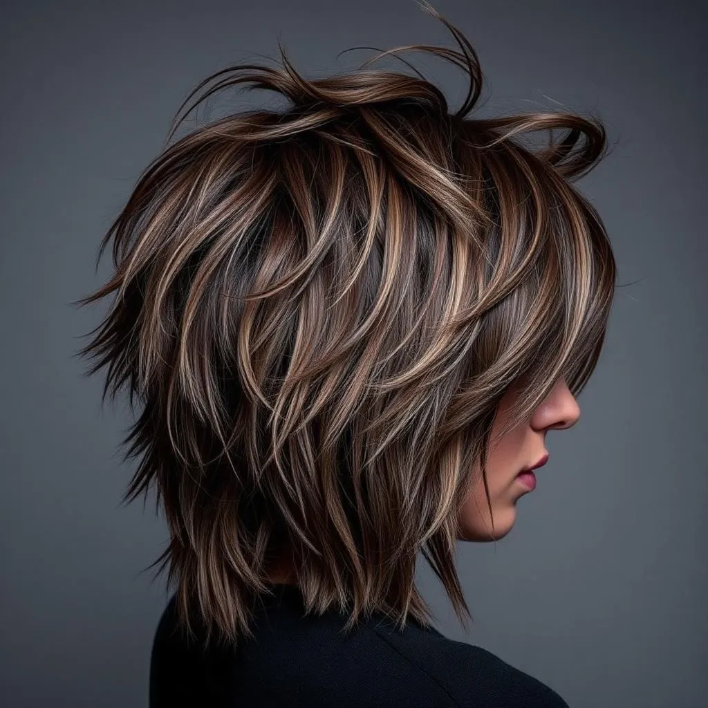 Must-See Shag Haircuts with Bangs for Your Next Salon Visit 7 Wolf Cut Shag