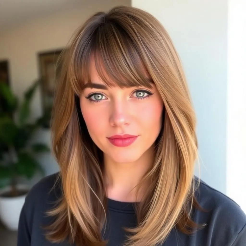 Must-See Shag Haircuts with Bangs for Your Next Salon Visit 12 Soft Feminine Shag