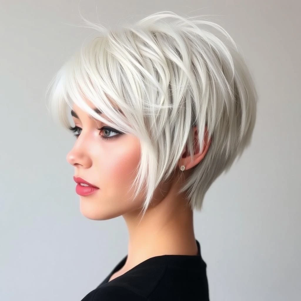 Must-See Shag Haircuts with Bangs for Your Next Salon Visit 15 Layered Pixie Shag with Bangs
