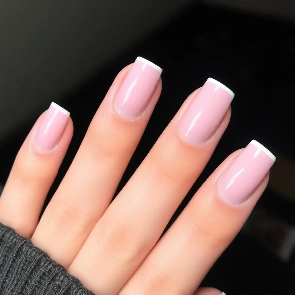 French Tips with a Twist