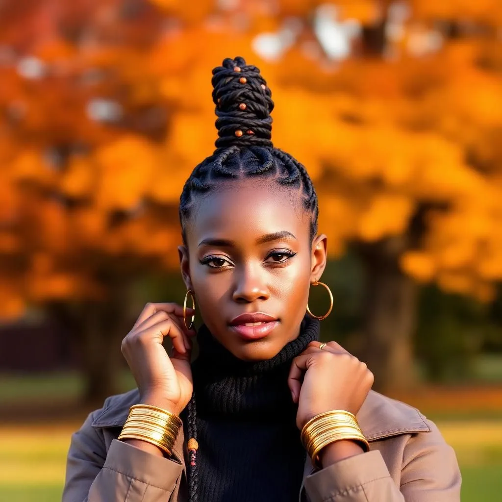 Read This Before Choosing Your Fall Hairstyle For Black Woman 10 Braided Ponytail