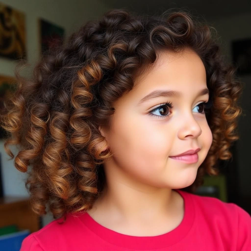 How to Rock Easy Curly Hairstyles for School Every Day (12 Styles) 7 Low Curly Puff