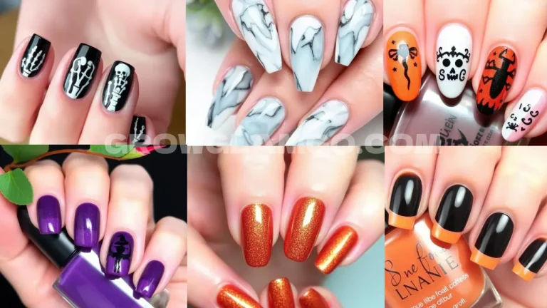 25 Fabulous October Nail Designs to Fall in Love With 24 35 Fabulous October Nail Designs to Fall in Love With