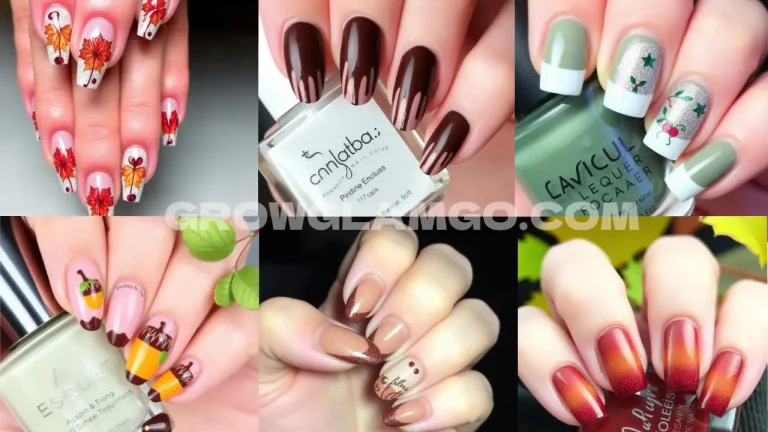 29 Thanksgiving Nail Ideas You’ll Be Grateful For This Fall 4 29 Thanksgiving Nail Ideas You’ll Be Grateful For This Fall