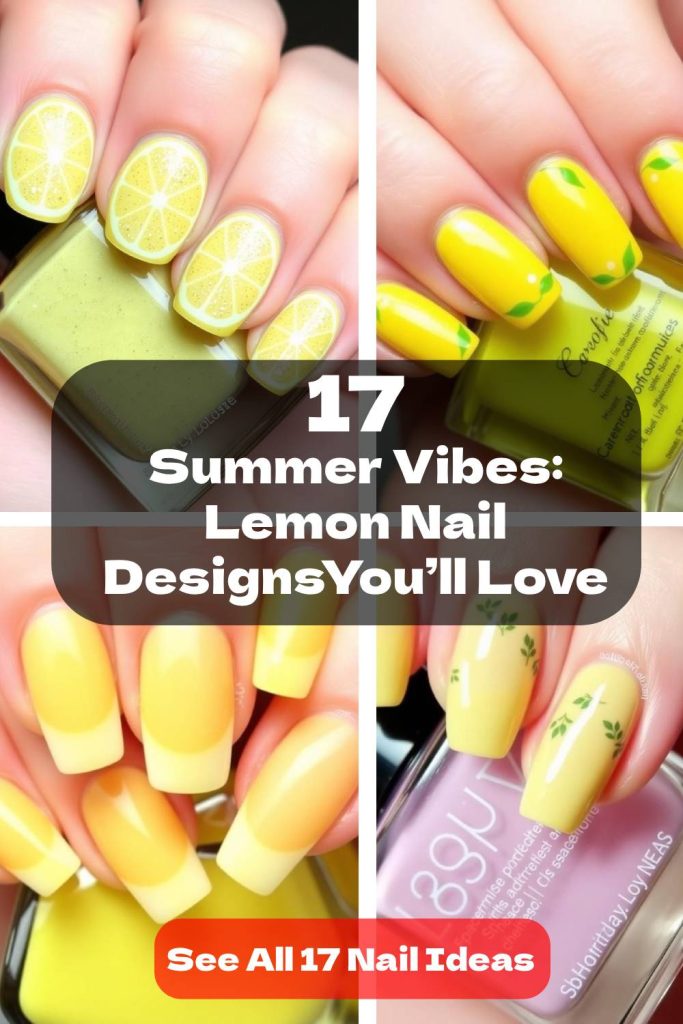 lemon nails