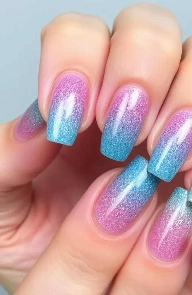 Glitter Ombre