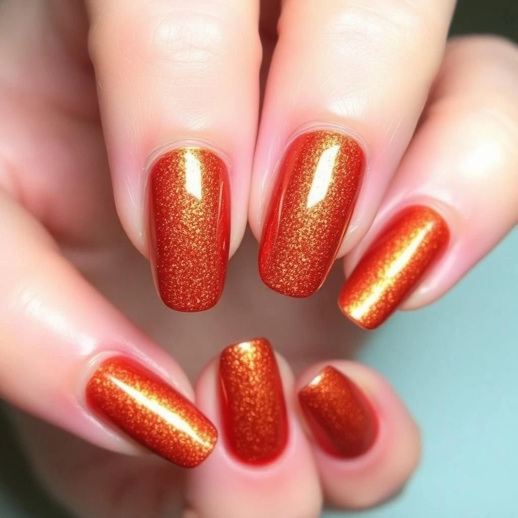 Rusty Copper Shimmer