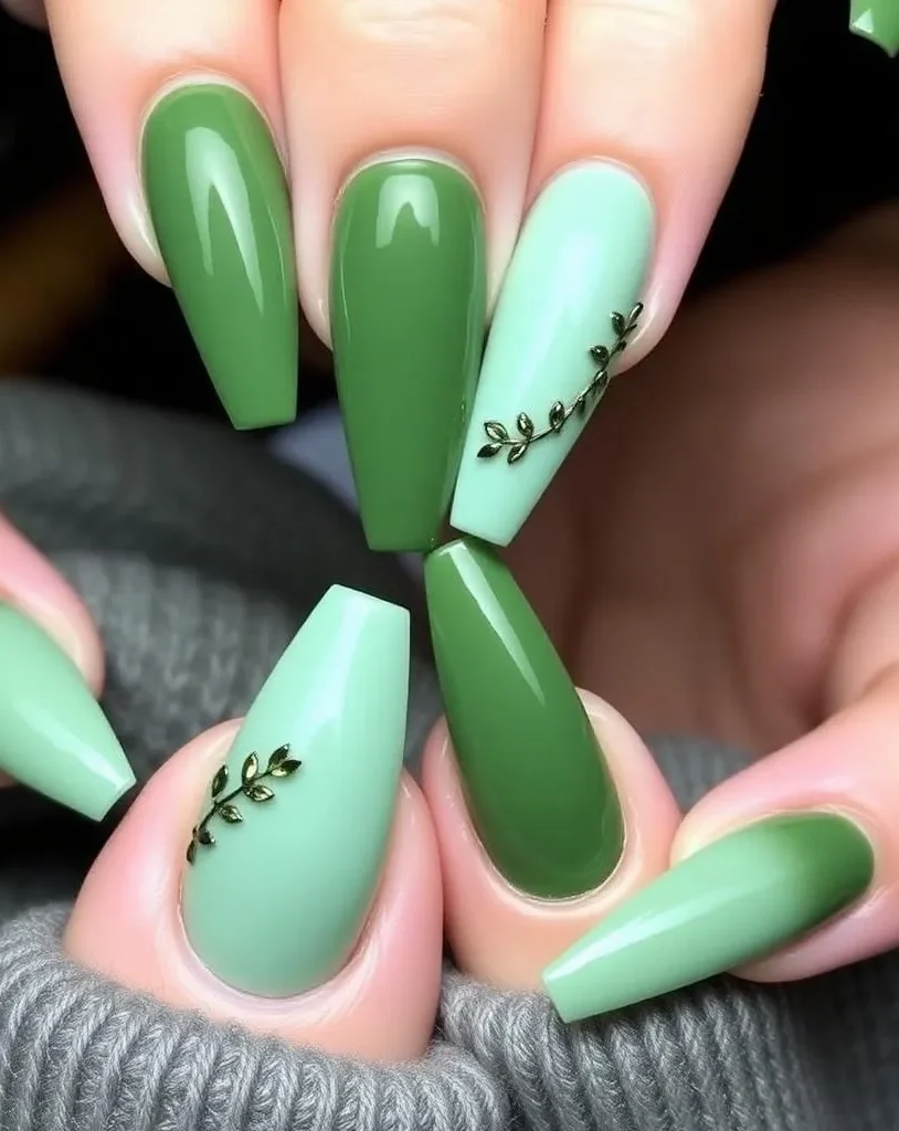 Olive Green Minimalism