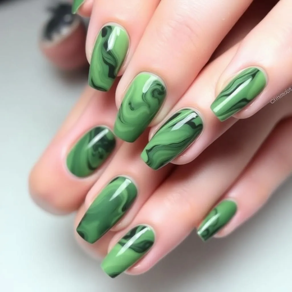 Mossy Green Marble
