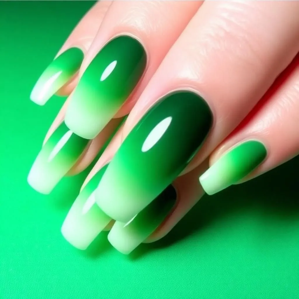 Green Ombre Fade