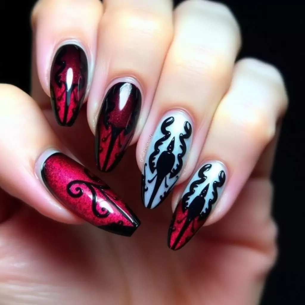 15 Stunning Scorpio Nails Designs You’ll Love 16 halloween